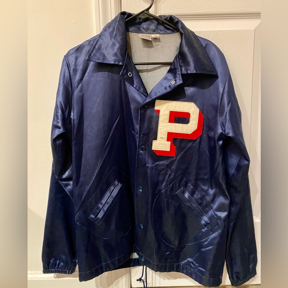Ebbets Field Satin Windbreaker - Medium - Made in USA